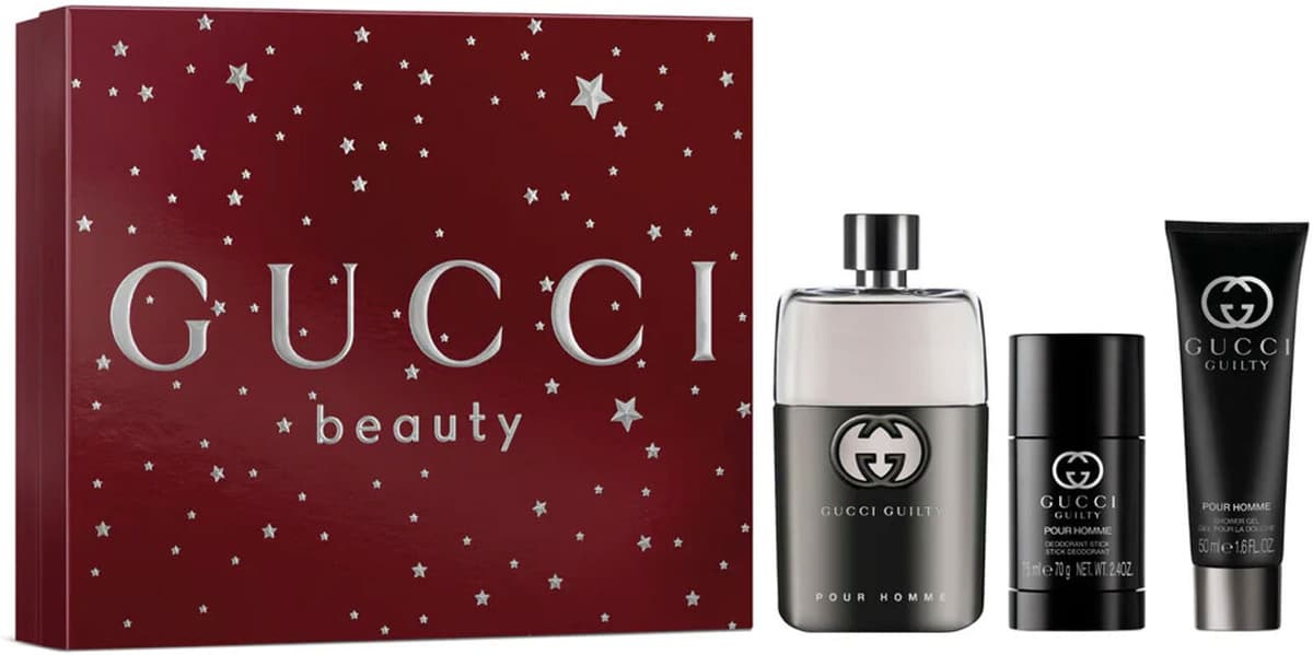 GUCCI Guilty Pour Homme 90ml Eau De Toilette Gift Set