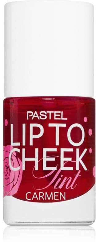 Pastel Lip To Cheek Tint Liquid Blush for lips and cheeks shade 01 Carmen 9.6 ml
