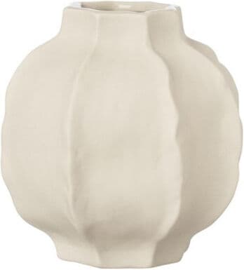 ERNST Vas Stengods 10cm Naturvit