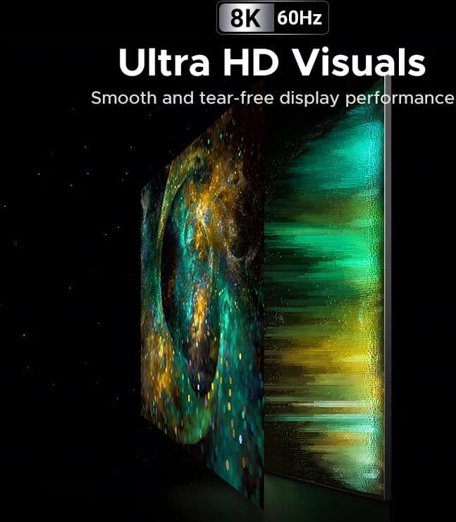 UGREEN DP KVM Switch 2 Monitors 2 PCs 8K 60Hz USB 3.0 Sharing Keyboard Mouse Monitor with HDR 3D for Laptop Desktop Printer
