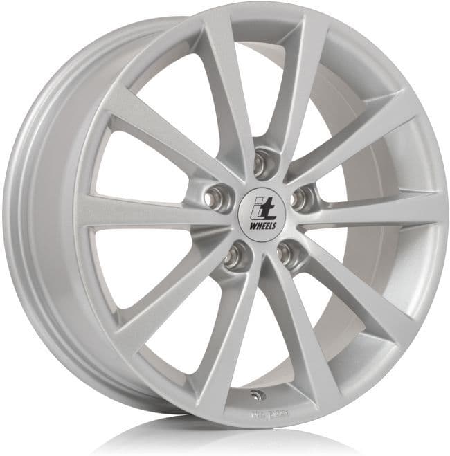 Llanta de aluminio de 17'' ITWHEELS Alice 5x114,3 7J ET40, color Glanzplateado