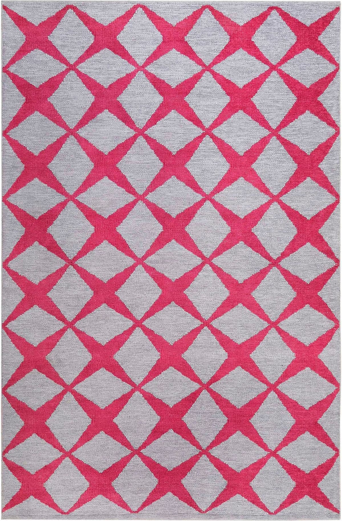 Teppich ESPRIT "Caledon ESP-30001" Gr. 2, rot (sand, burgund), B:80cm H:6mm L:150cm, Kunstfaser, Teppiche, Teppich, besonders weiche Haptik, Wohnzimmer sand, burgund B : 80cm 1 Stk., 6mm, L: 150cm