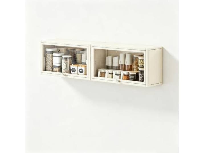 Gtzly Wandmontiertes Gewürzregal, Schmaler Küchen Schrank Kohlenstoffstahl Tragfähigkeit 40 kg, Montage Ohne Bohren, Befestigungsmaterial, Zuhause, Wohnmobil, Waschküche(39*12*7in/100*30*17cm)
