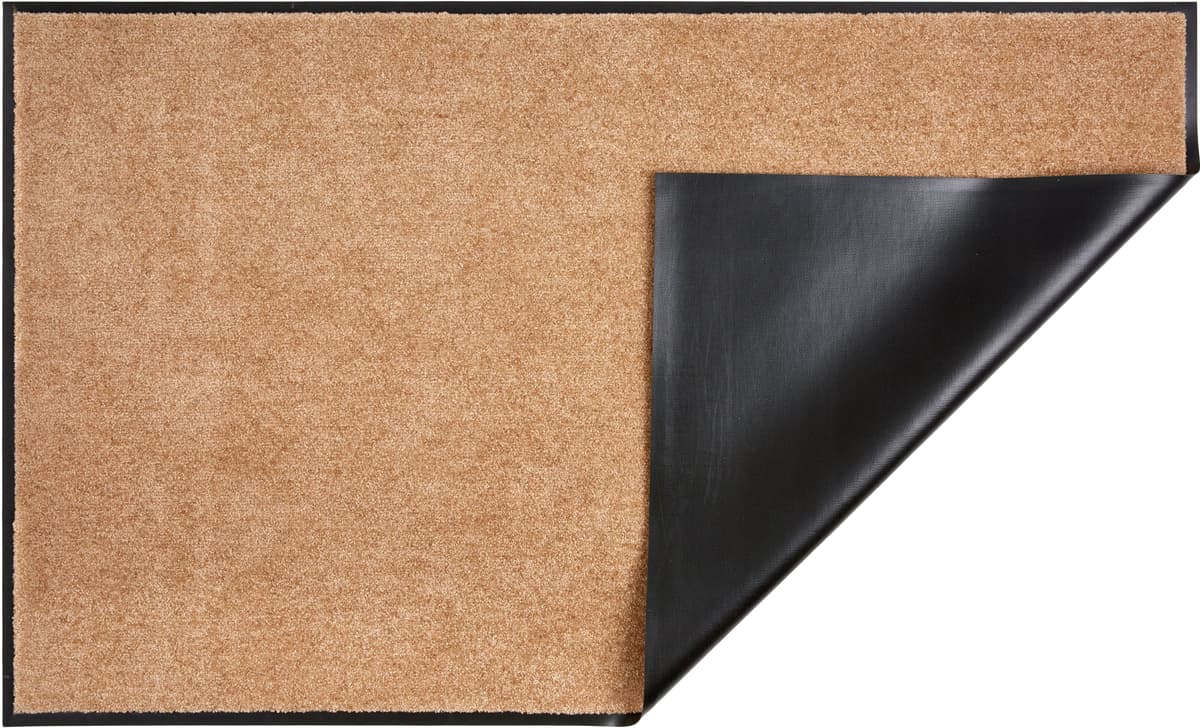 Fussmatte ASTRA "Proper Tex 618" Gr. 18, beige (sand), B:90cm H:9mm L:150cm, Kunstfaser, Teppiche, Fussmatte, Schmutzfangmatte, auch als Läufer, waschbar, In -und Outdoor geeignet sand B : 90cm 1 Stk., 9mm, L: 150cm