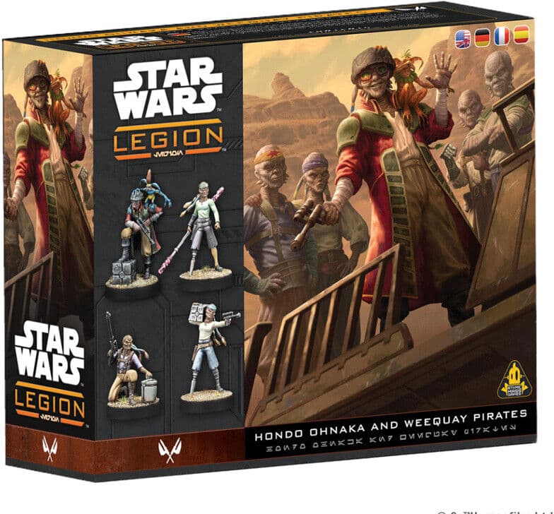 Atomic Star Wars Legion : Hondo Ohnaka and Weequay Pirates