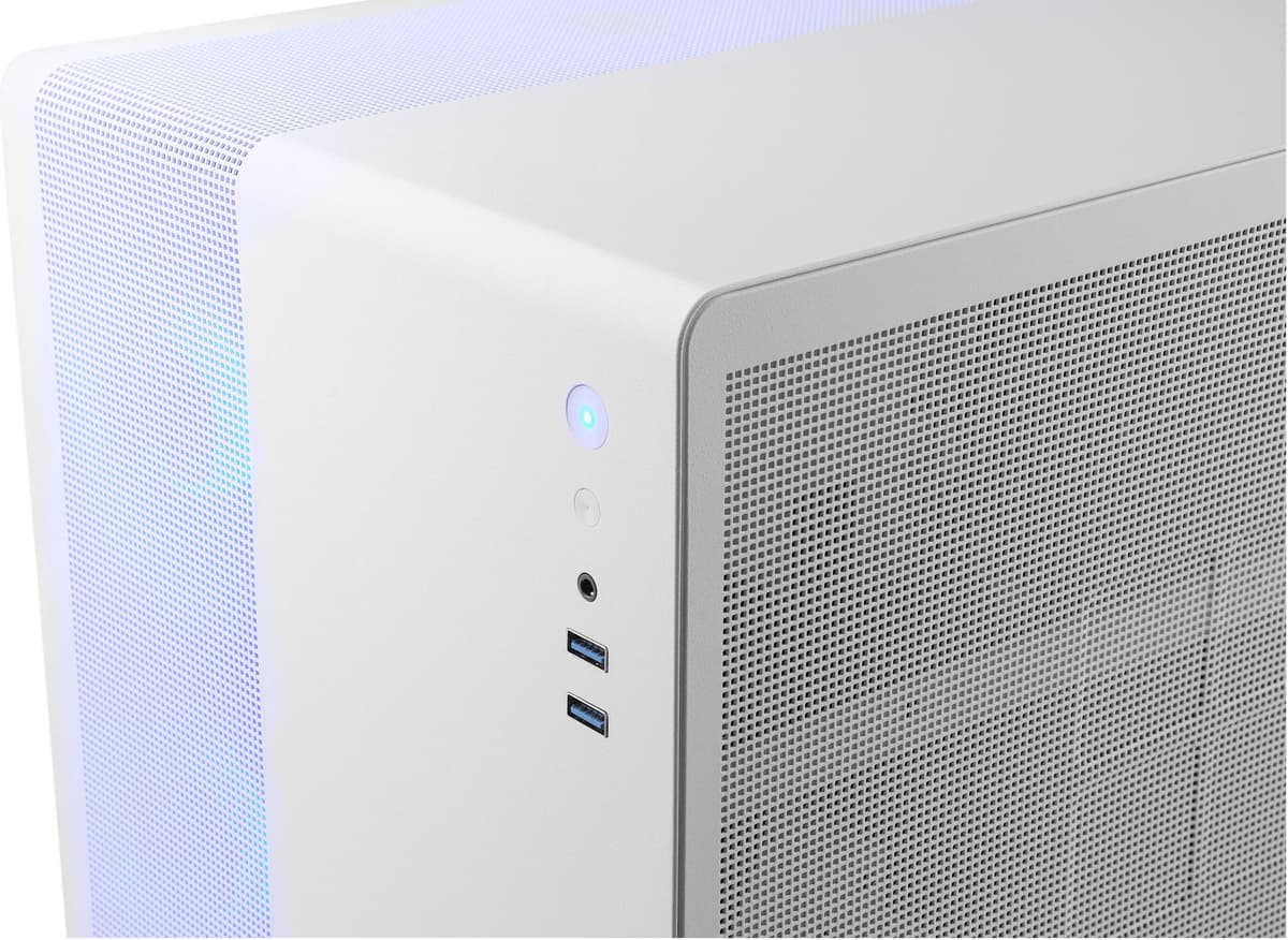 CSL PC "Cube V24198", weiß, Microsoft Windows 11 Home (64 Bit), 64 GB RAM 1.000 GB SSD, Desktop-PCs, PC