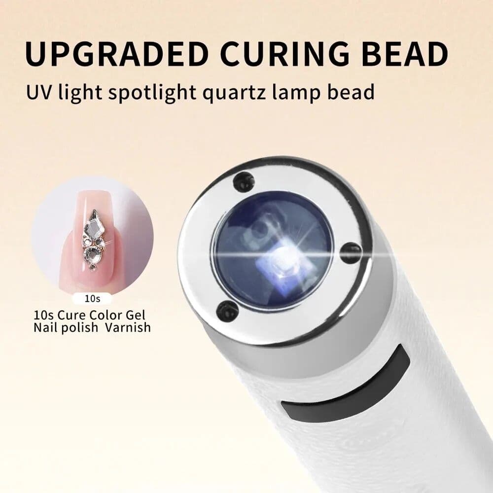 NONE Ai Sensor Nail Lamp UV LED Mini Lamp Rechargeable Cordless Lamp Desktop and Handheld Drying Light Curing All Nail Gel Quickly