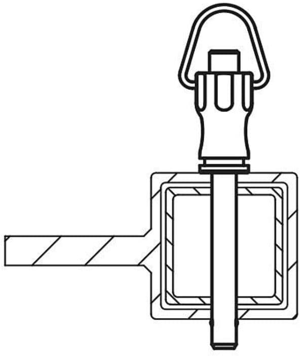 KIPP Kugelsperrbolzen Form A mit Griffmulde 10mm 40mm Edelstahl (K0790.001510040)