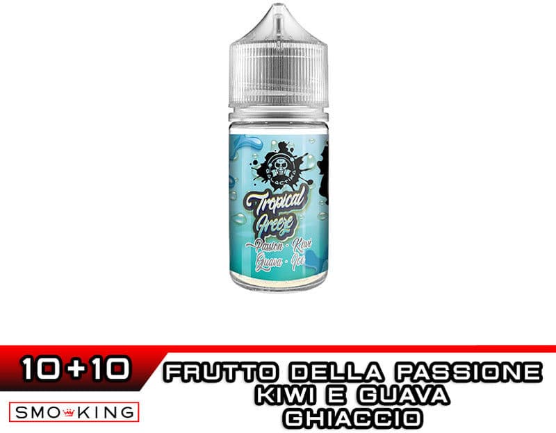 Galactika TROPICAL FREEZE Mini Shot 10+10  Kiwi Guava Passion Fruit Ice