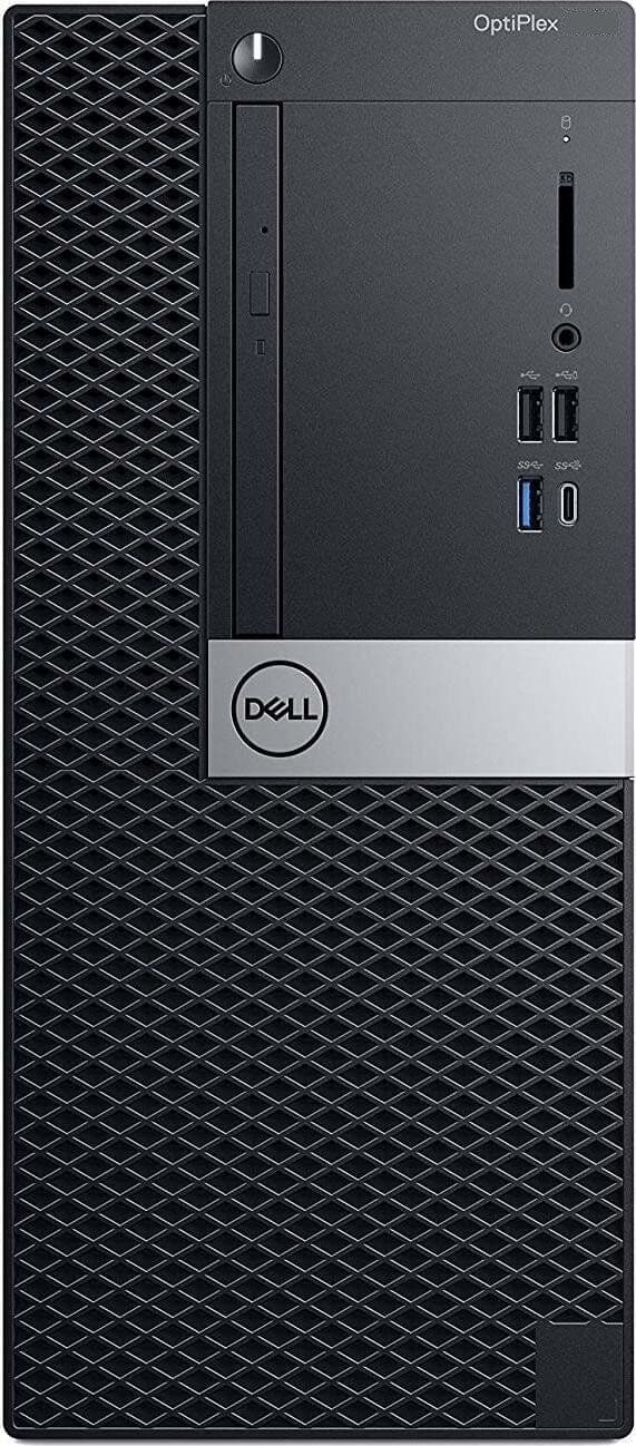 Dell OptiPlex 7070 Torre   i5-9500   16 GB   250 GB SSD   DVD-ROM   Win 11 Home - Refurbished
