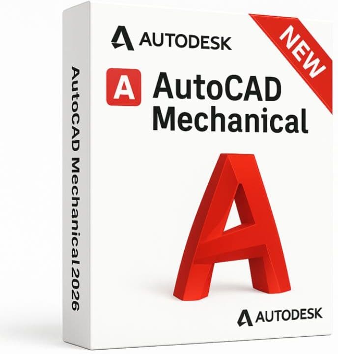 Autodesk AutoCAD Mechanical 2024 / 2025 / 2026 - Licence for Windows