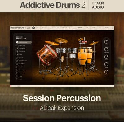 XLN Audio AD 2 Session Percussion