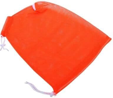 Uplift Picks Adjustable Mesh Cat Grooming Bath Bag For Safe Washing And Nail Trimming orange