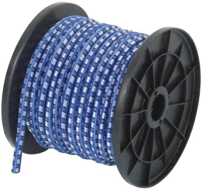 Sandow polypropylène 8 mm en bobine de 100 m standrard noir CORDERIES TOURNONAISES 55/1446