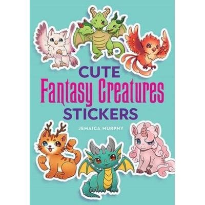 Cute Fantasy Creatures Stickers, Taschenbuch von Jemaica Cloud, Dover Publications Inc, 978-0-486-85424-3