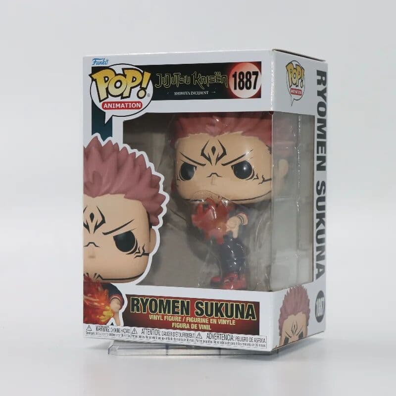 Funko Pop Jujutsu Kaisen Ryomen Sukuna #1887 Limited Edition Collectible Vinyl Figure Anime Character Display Ornament Decor