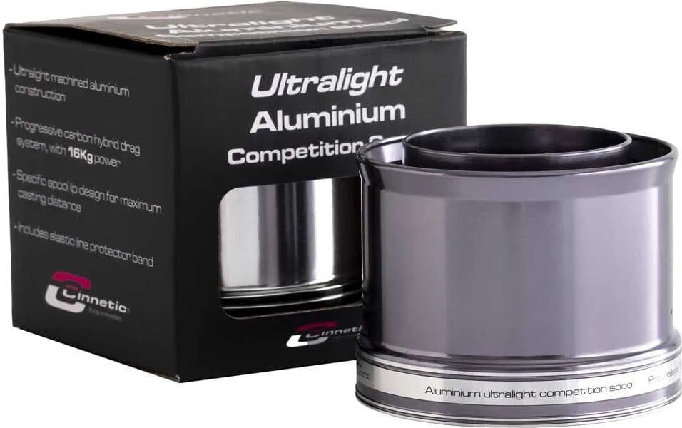 Cinnetic Bobina De Recambio Ultralight Competition 2 Grey One Size