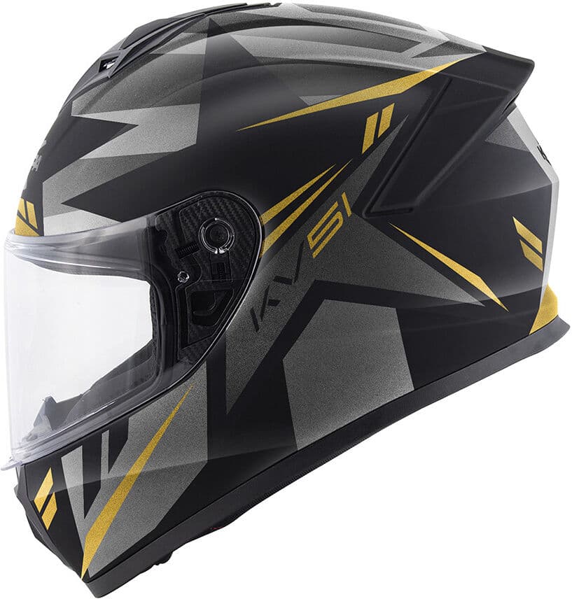 Casco Moto Integrale Kappa KV51 ZENITH Nero Titanio Oro taglia 2XL