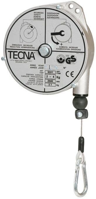 Vyvažovač TECNA 9336, 2-4 kg