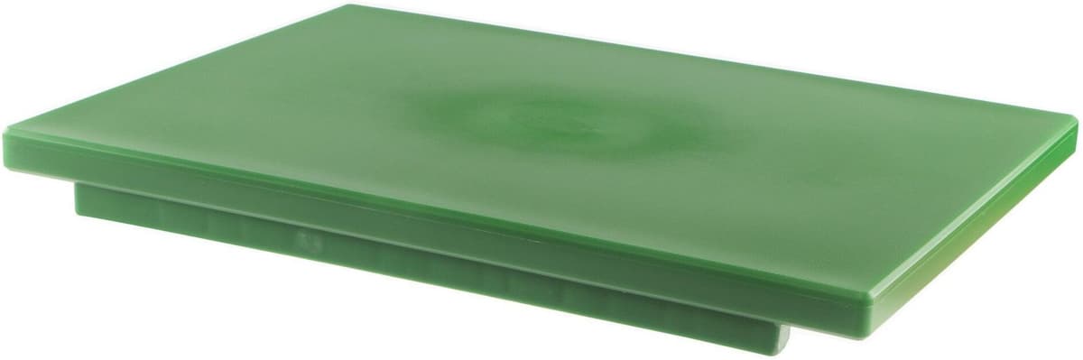 Mc Tagliere con Fermi Politilene Verde 40 x 30 cm
