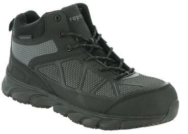 Propet Seeley Hi - Mens 8 Grey Boot Medium