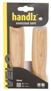 M-Wave Velo Wood Cykelhåndtag I Brunt Trælook – 127 Mm