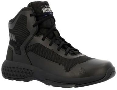 "Rocky Code Blue 6"" Patrol Boot - Mens 10 Black Boot W"
