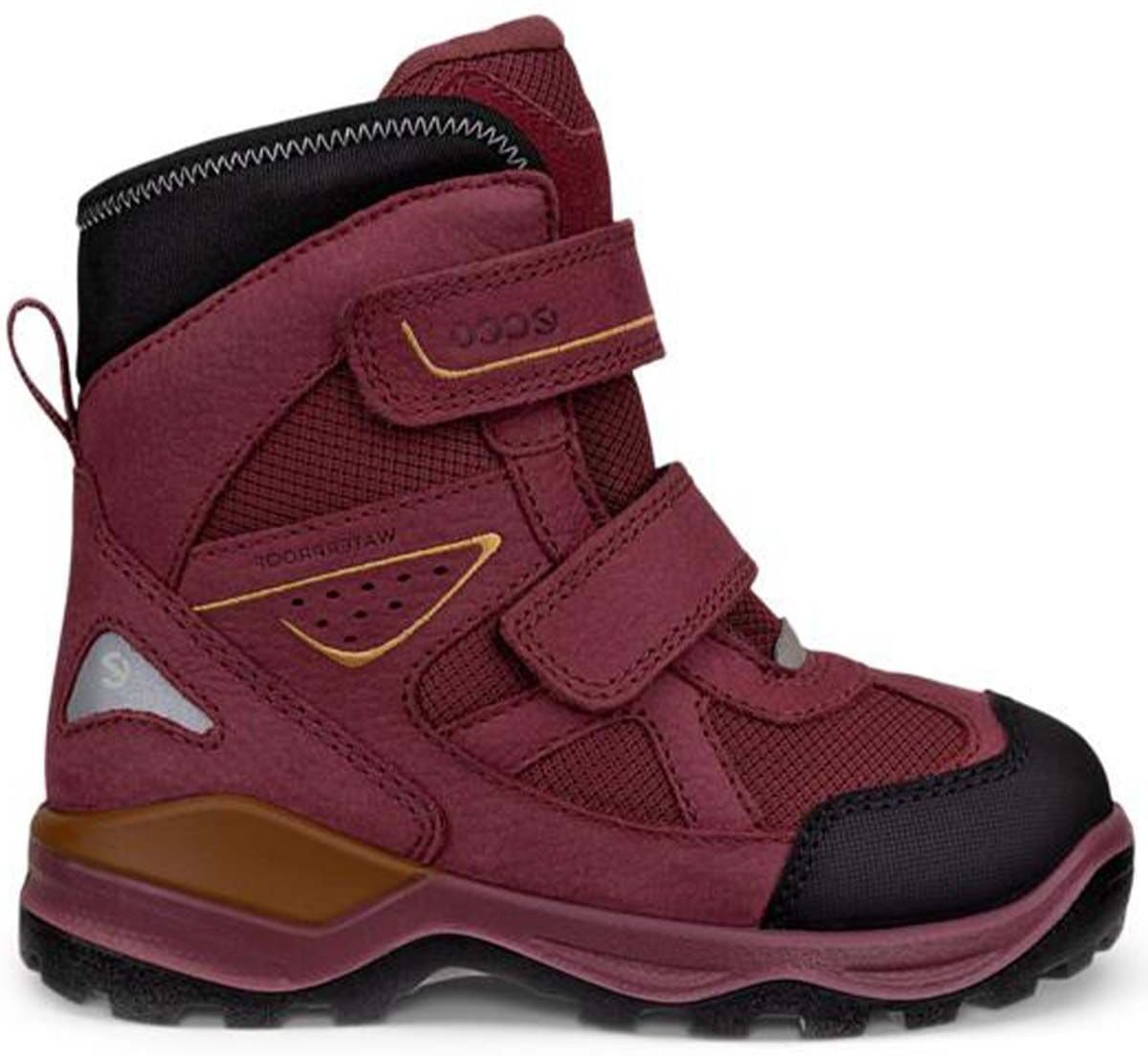 Ecco Snow Mountain K vintersko til barn, Black/Nocturne (29) 29