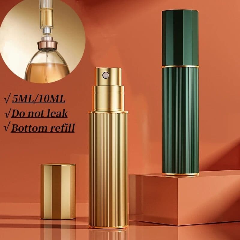NONE 5 ml 10 ml Mini Bottom Füllung Parfüm Spray Dispenser Flaschen Kosmetische Spray Zerstäuber Tragbare Nachfüllbare Flüssigkeit Container Flasche