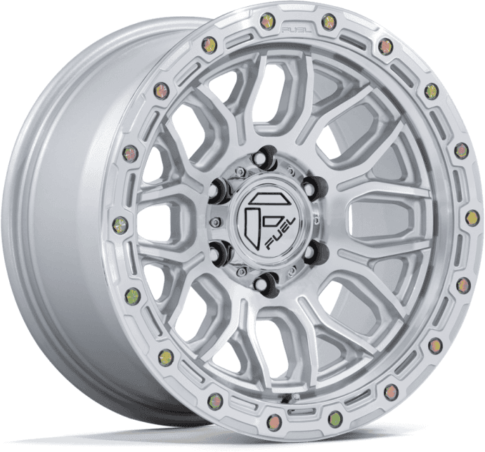 Fuel Off-Road Jantă de Aluminiu, FUEL FC881 SURGE, 18x9.0, ET 20, 6x139.7, 106.1, Argintiu
