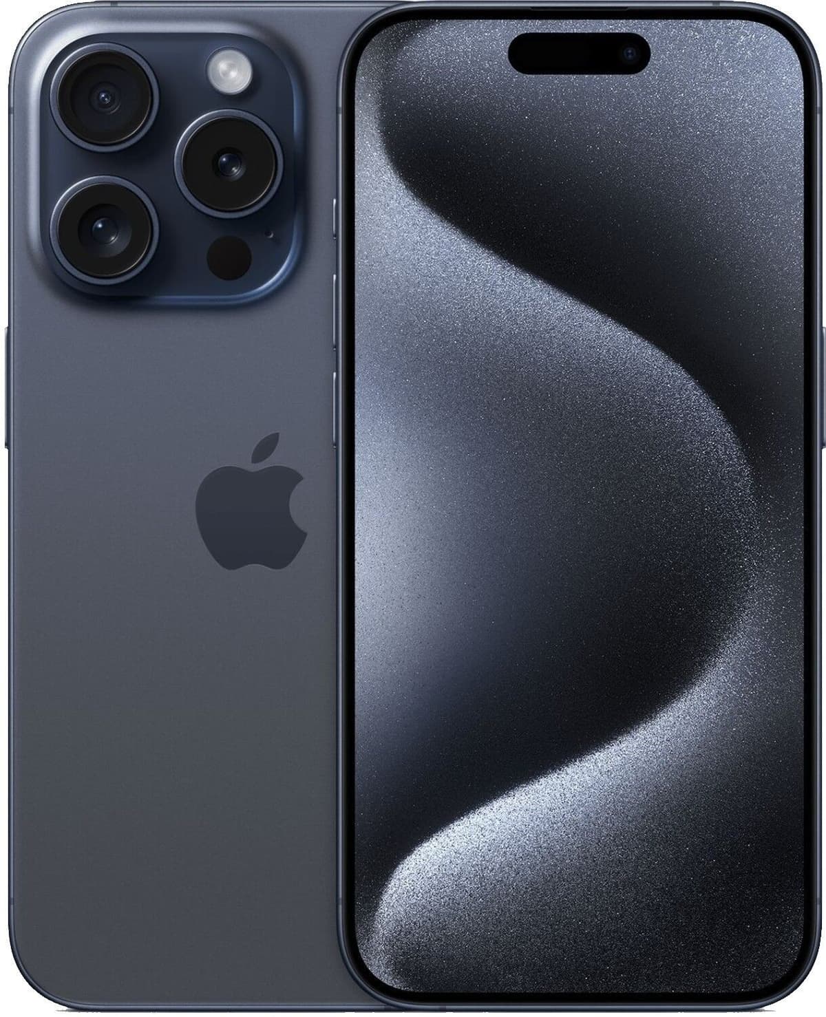 Apple iPhone 15 Pro   512 GB   Dual-SIM (2 x eSIM)   Tytanowy błękit - Refurbished