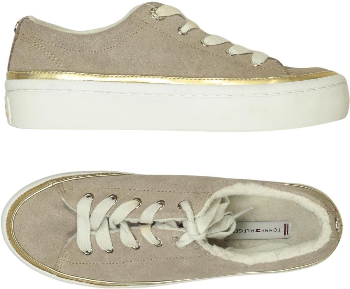 Tommy Hilfiger Damen Sneaker, Mehrfarbig, Gr. EU 38, Kunstleder / Leder - Second Hand