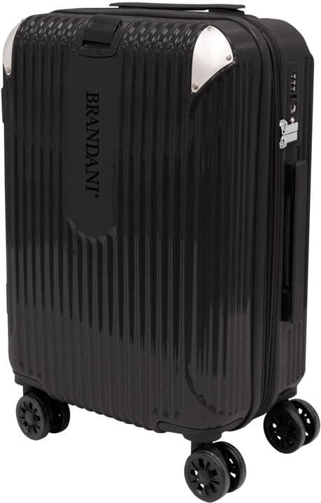 Brandani TROLLEY ESPANDIBILE NERO POLICARBONATO/METAL