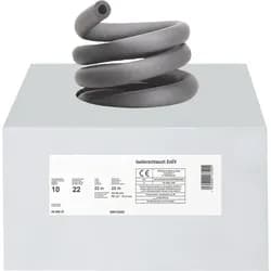 Kautschuk-Isolierung Ø28 mm, Dämmdicke 10mm, VPE = 16m