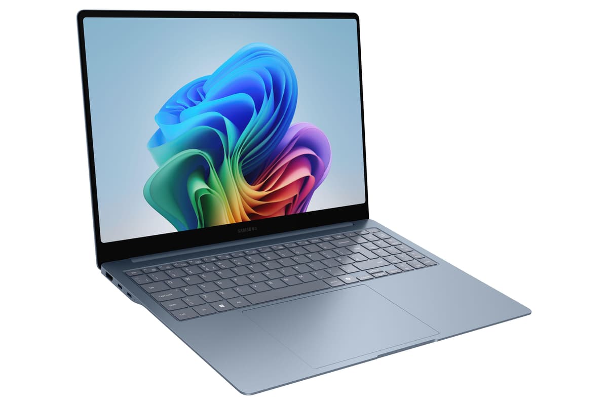 SAMSUNG Galaxy Book6 Edge NP960XRD-KB1DE 16 Zoll Laptop Qualcomm Snapdragon X2 Elite X2E-88-100 16 GB RAM 512 GB SSD Windows 11 Home Hellblau