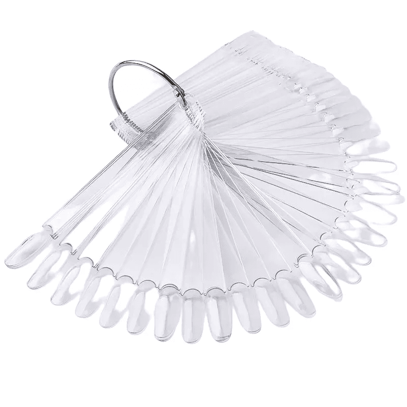 INF Bâtons d'échantillon de couleur pour les ongle, pack de 50