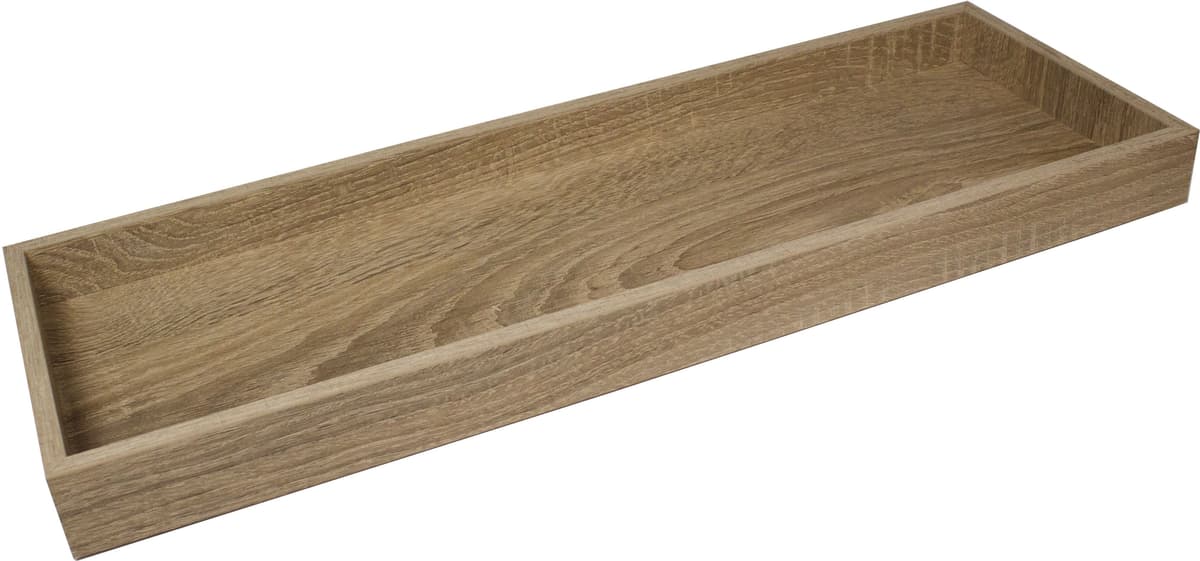 Abert Alzata per Buffet Vassoio Rettangolare in Legno 52,5 x 17,5 cm H. 8 cm Mix&Play;