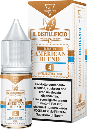 Suprem-e American Blend Il Distillificio Liquido Pronto 10ml Tabacco