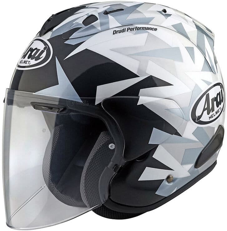 Casco Moto Jet Arai SZ-R EVO Mimesis Bianco taglia S