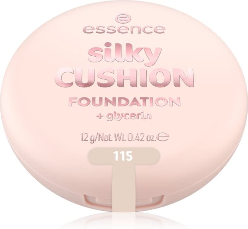 essence silky CUSHION FOUNDATION Foundation in Spons met medium dekking Tint 115 12 g