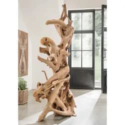 Faktorei Holzskulptur, Deko-Wurzel als Standobjekt, Unikat, ca. 200 cm, Ø ca 80-100 cm