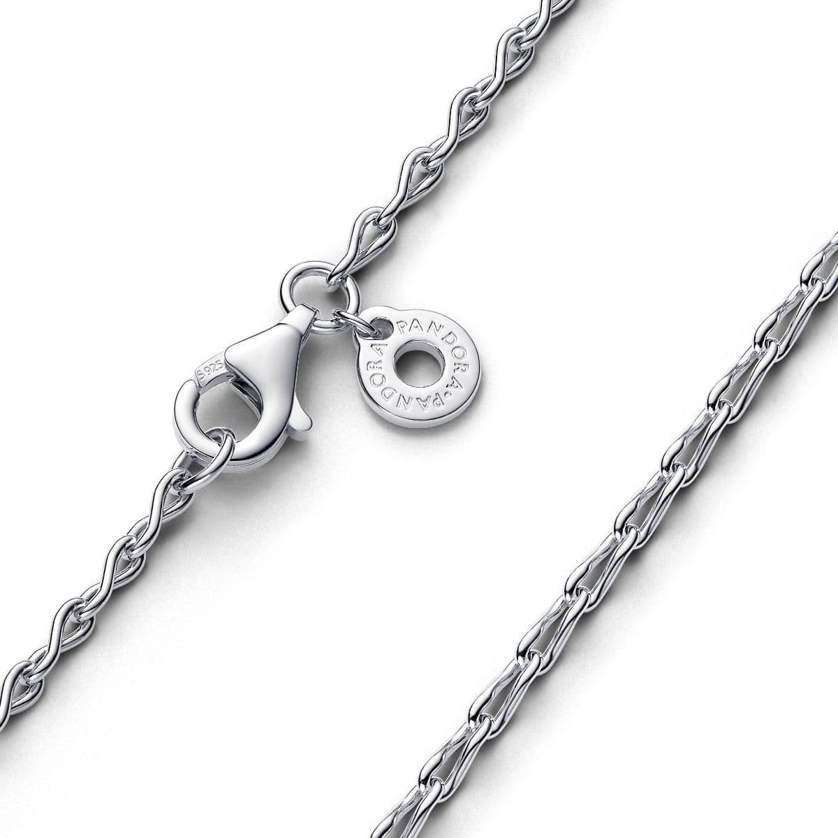 Pandora Moments Infinity Chain Necklace Sterling silver halsband 393052C00-50