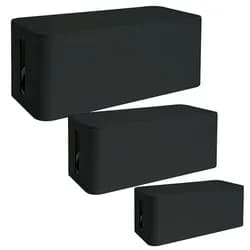 MediaRange Kabelbox 0.23 m schwarz
