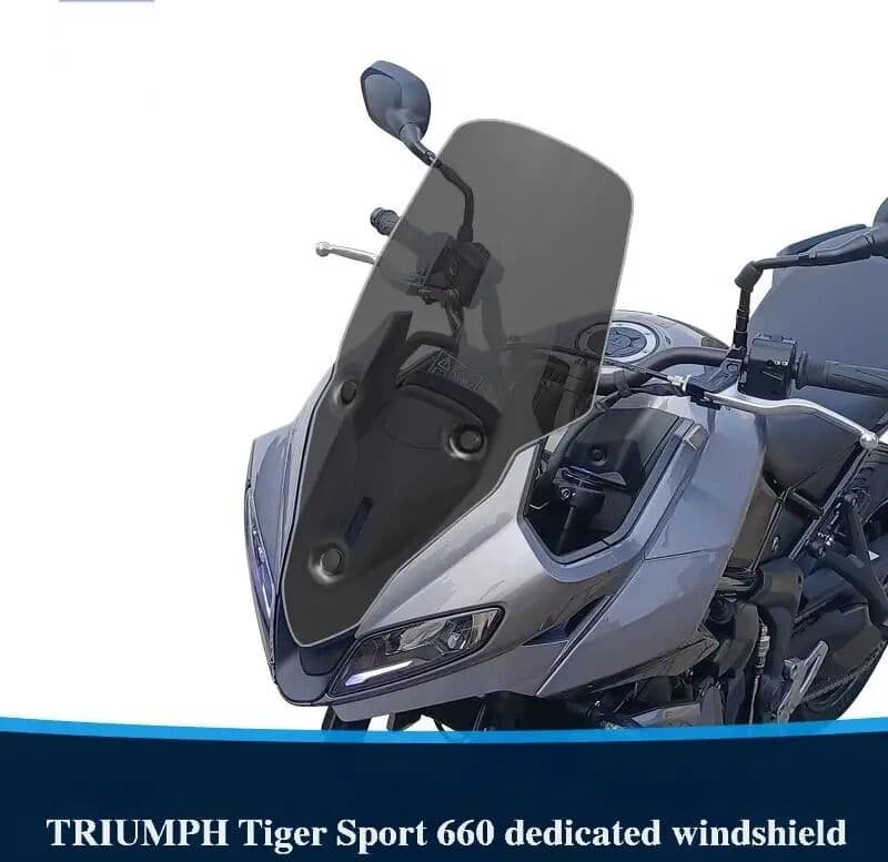 NONE For Triumph Tiger Sport 660 Triumph Motorcycle Windshield  Heightened And Thickened Guide Plate Windshield Accessories