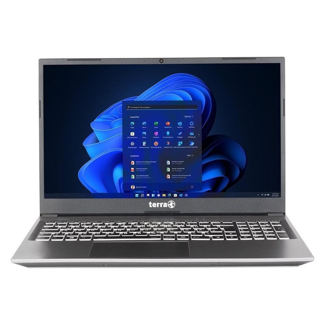 Terra MOBILE 1500P R5-7430U W11P - Notebook - 4,3 GHz (15.60", 500 GB, 16 GB, DE) (1220818)