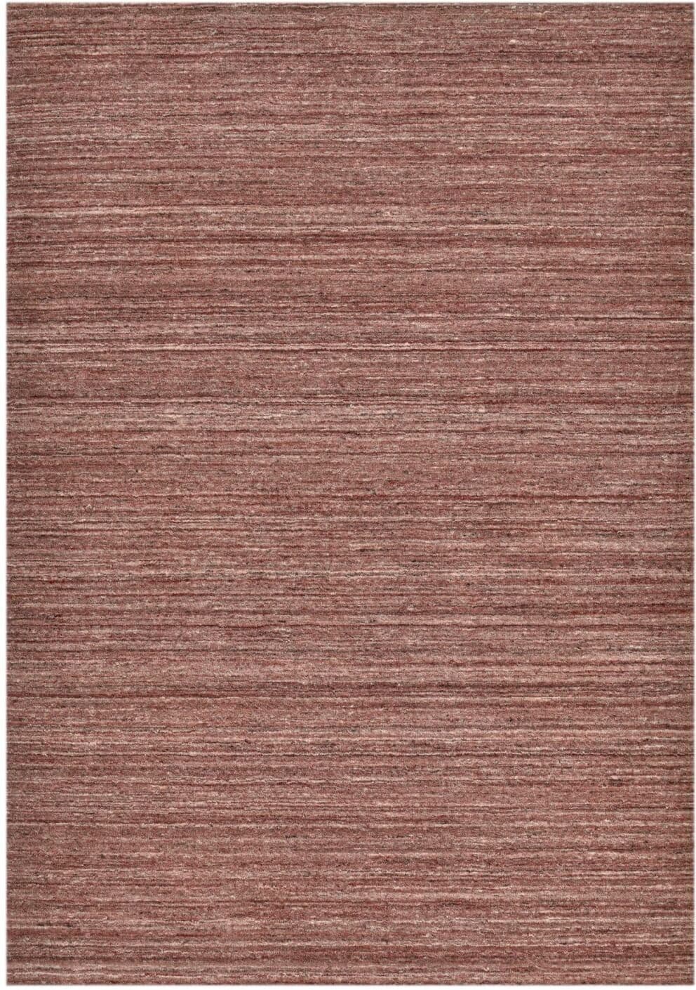 THEKO Alfombra jaspeada tejida a mano roja 170x240 cm