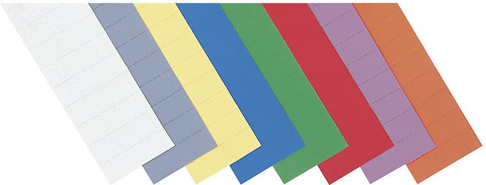 magnetoplan ferrocard-Etiketten, HxB 22 x 60 mm, VE 225 Stk, weiß