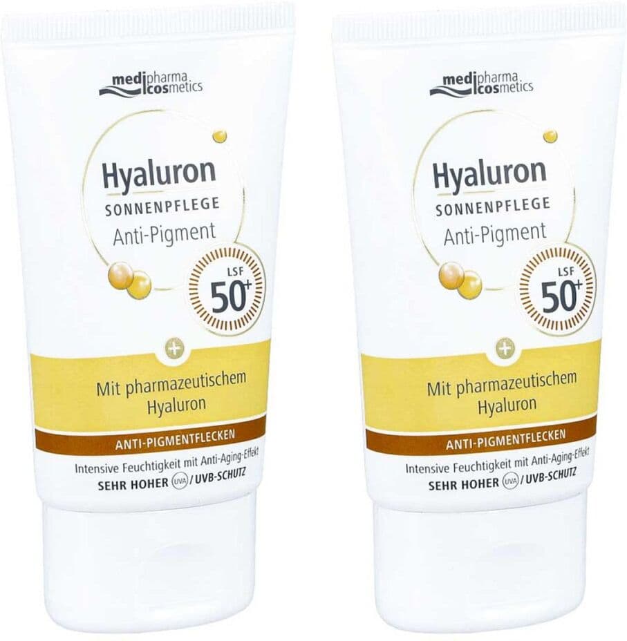 Hyaluron Sonnenpflege Ges.anti-pig.&anti-age Lsf50