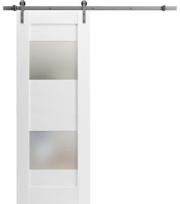 VDomDoors SartoDoors Sete 6222   Bedroom Door Barn Door   Solid Wood   18x80, Custom Bathroom Door Pantry Door Closet Door