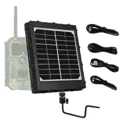 Solarpanel-Kits 3W 8000mAh 12V/9V/6V Ausgang Mini Portable Outdoor oder Indoor Wiederaufladbare Stromversorgung für alle Wildkamera - BL8000